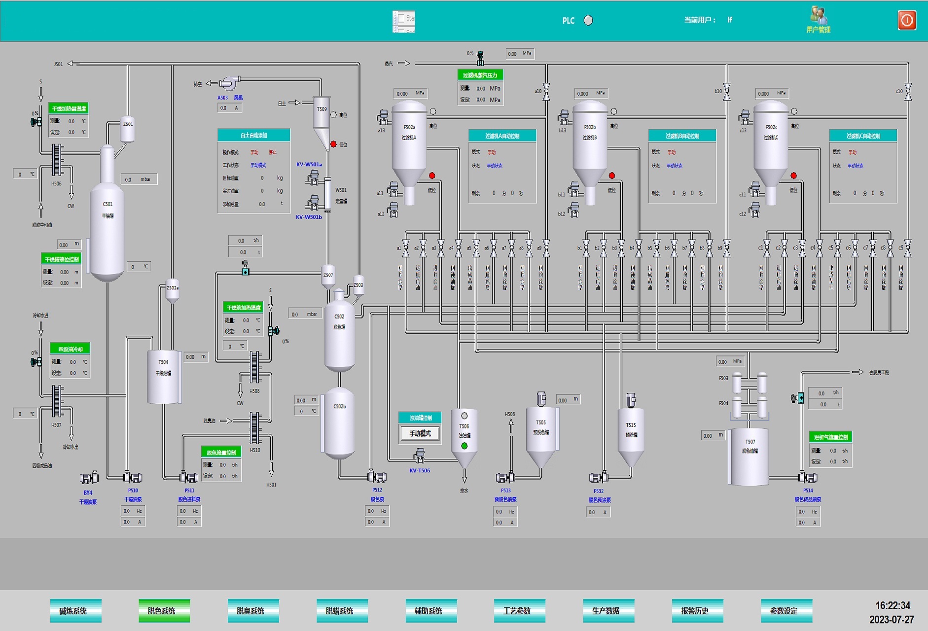 Fully automated DCS Control system of continuous refining